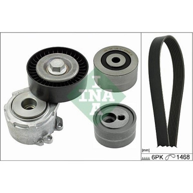 INA Keilrippenriemensatz 529 0156 10