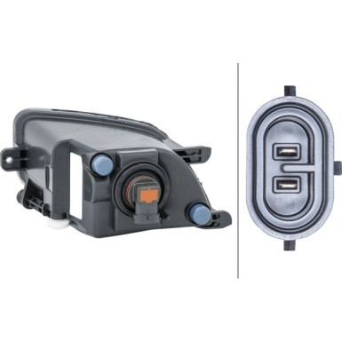 Hella Nebelscheinwerfer 1NA 011 048-021