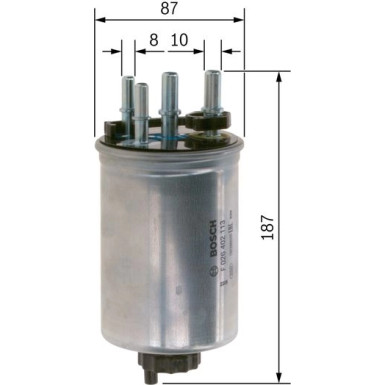 Kraftstofffilter F 026 402 113