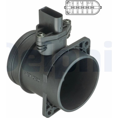 Delphi Luftmassenmesser AF10361-12B1