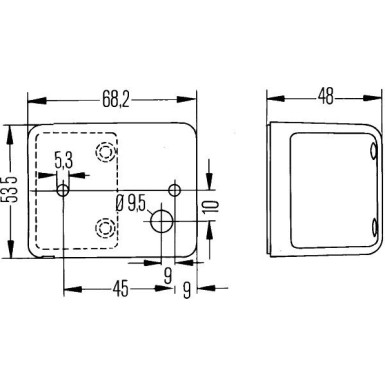 Schlussleuchte 2SA 006 679-027 Schlussleuchte 2SA 006 679-027