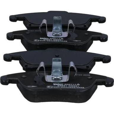 Valeo Bremsbelagsatz, Scheibenbremse EXPERT 302717A Valeo Bremsbelagsatz, Scheibenbremse EXPERT 302717A