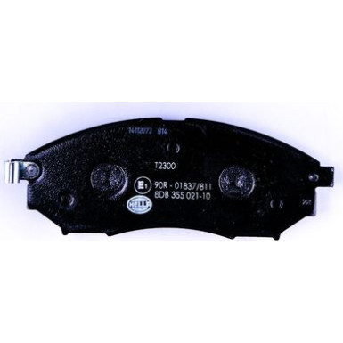 Hella Bremsbelagsatz, Scheibenbremse 8DB 355 021-101