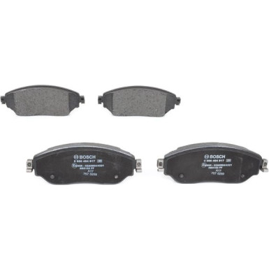 BOSCH Bremsbelagsatz, Scheibenbremse 0 986 494 817