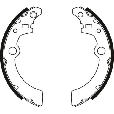 Bremsbackensatz GS8476 Bremsbackensatz GS8476