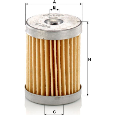 MANN-FILTER C 31/1 Ölfilter