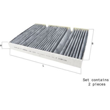 Filter, Innenraumluft LAK 1377/S Filter, Innenraumluft LAK 1377/S