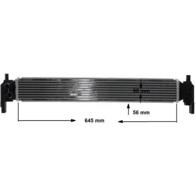 Mahle Niedertemperaturkühler, Ladeluftkühler BEHR CIR 4 000S