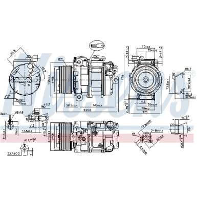 Kompressor, Klimaanlage 89595 Kompressor, Klimaanlage 89595