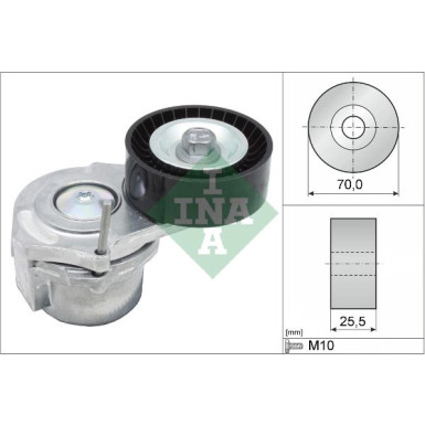 INA Spannarm, Keilrippenriemen 534 0438 10