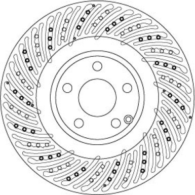 Bremsscheibe DF6674S Bremsscheibe DF6674S