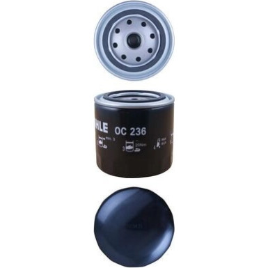 Knecht Ölfilter OC 236 Knecht Ölfilter OC 236
