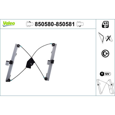 Valeo Fensterheber 850580