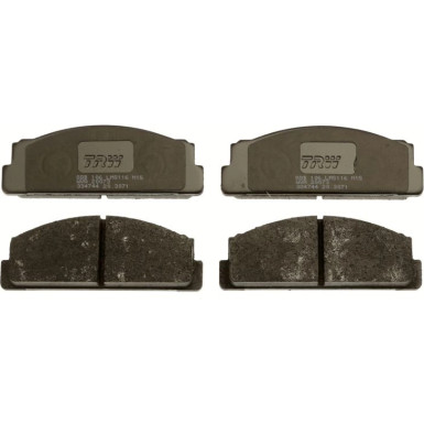 TRW Bremsbelagsatz, Scheibenbremse COTEC GDB106 TRW Bremsbelagsatz, Scheibenbremse COTEC GDB106