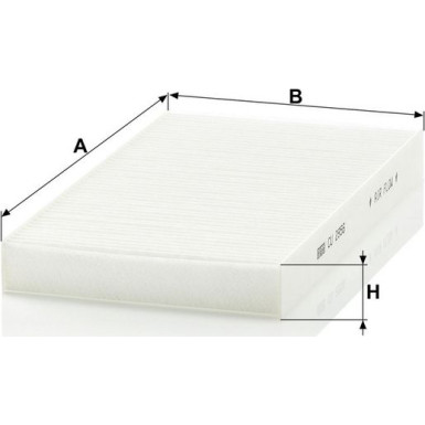 MANN-FILTER CU 2956 Innenraumfilter, Partikelfilter
