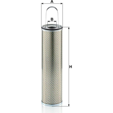 Mann-Filter Filter, Arbeitshydraulik H 9005 Mann-Filter Filter, Arbeitshydraulik H 9005
