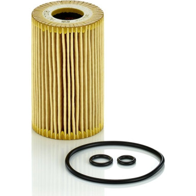 MANN-FILTER HU 7008 z Ölfilter mit Dichtung, Filtereinsatz