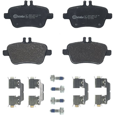 Brembo Bremsbelagsatz, Scheibenbremse PRIME LINE P 50 140 Brembo Bremsbelagsatz, Scheibenbremse PRIME LINE P 50 140