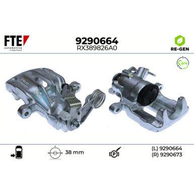 FTE Bremssattel 9290664