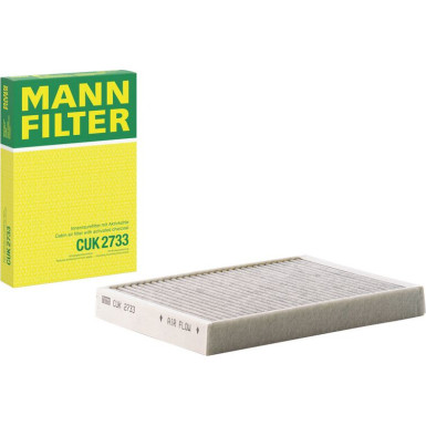 MANN-FILTER CUK 2733 Innenraumfilter, Aktivkohlefilter
