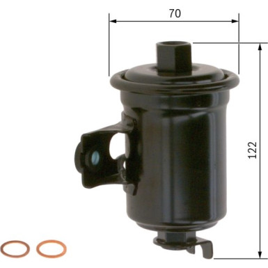 Kraftstofffilter 0 986 450 115 Kraftstofffilter 0 986 450 115
