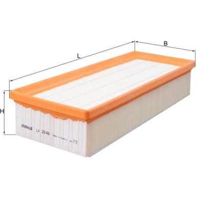 Luftfilter LX 2046