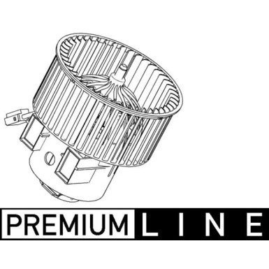 Mahle Innenraumgebläse BEHR Premium Line AB 116 000P