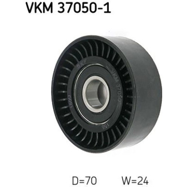 Umlenk-/Führungsrolle, Keilrippenriemen VKM 37050-1