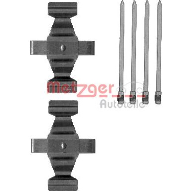 Metzger Zubehörsatz, Scheibenbremsbelag 109-1829