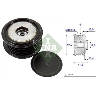 INA Generatorfreilauf 535 0248 10