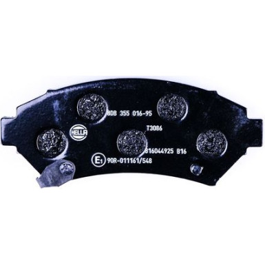 Hella Bremsbelagsatz, Scheibenbremse 8DB 355 016-951
