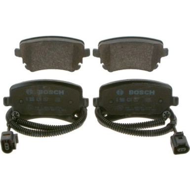 Bremsbelagsatz, Scheibenbremse 0 986 424 057 Bremsbelagsatz, Scheibenbremse 0 986 424 057
