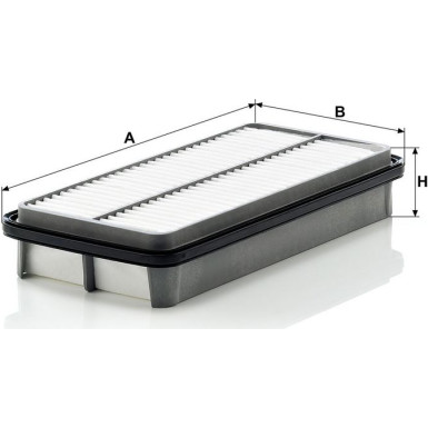MANN-FILTER C 3136 Luftfilter MANN-FILTER C 3136 Luftfilter
