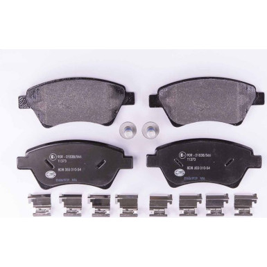Hella Bremsbelagsatz, Scheibenbremse 8DB 355 010-541 Hella Bremsbelagsatz, Scheibenbremse 8DB 355 010-541