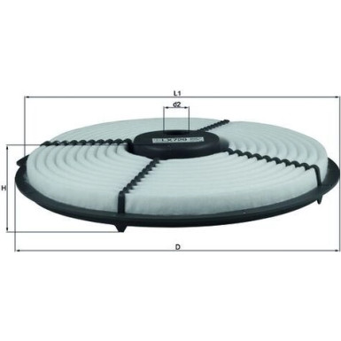 Knecht Luftfilter LX 729