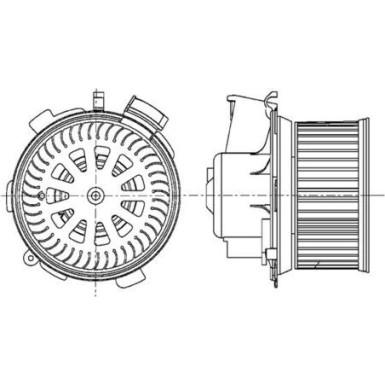 Mahle Innenraumgebläse BEHR Premium Line AB 66 000P