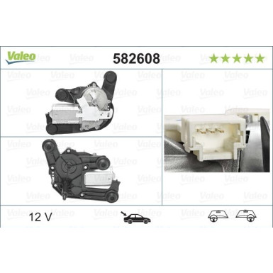 Valeo Wischermotor 582608