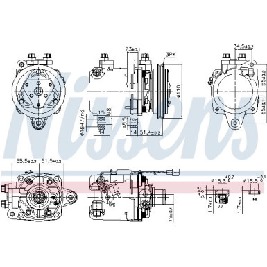 Kompressor, Klimaanlage 89163 Kompressor, Klimaanlage 89163