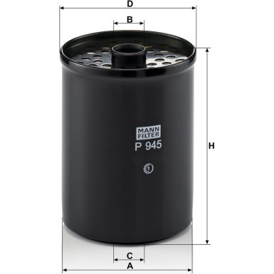Kraftstofffilter P 945 X
