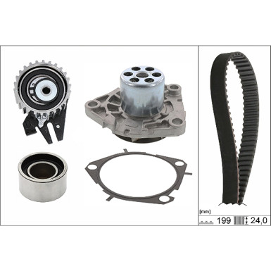 INA Wasserpumpe + Zahnriemensatz 530 0625 30