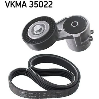 SKF Keilrippenriemensatz VKMA 35022