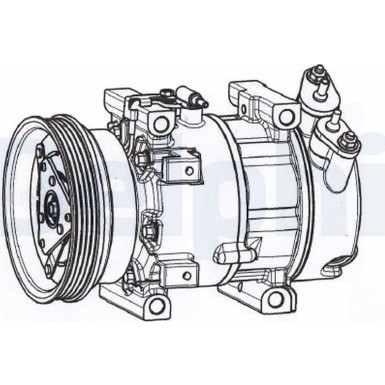 Kompressor, Klimaanlage CS20533 Kompressor, Klimaanlage CS20533