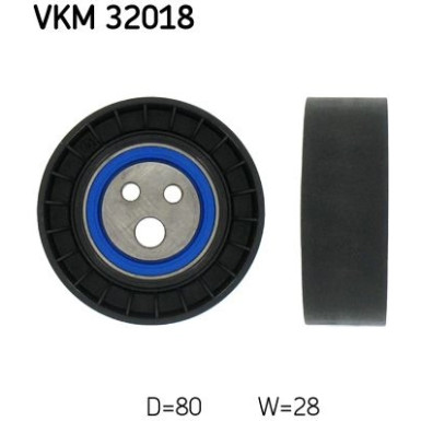 SKF Umlenk-/Führungsrolle, Keilrippenriemen VKM 32018