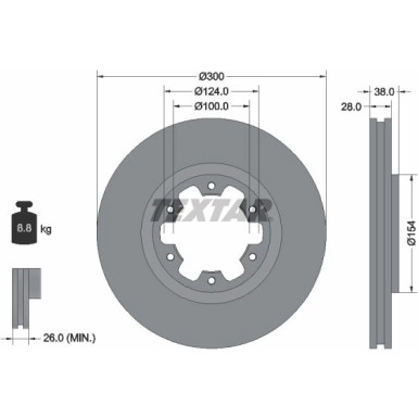 Bremsscheibe 92109500