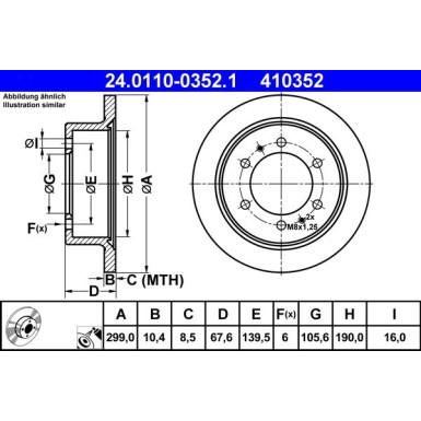 Bremsscheibe 24.0110-0352.1