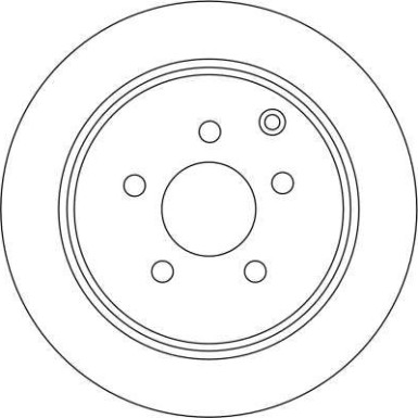 TRW Bremsscheibe DF4353 TRW Bremsscheibe DF4353