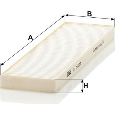 MANN-FILTER CU 29 002-2 Innenraumfilter, Partikelfilter MANN-FILTER CU 29 002-2 Innenraumfilter, Partikelfilter