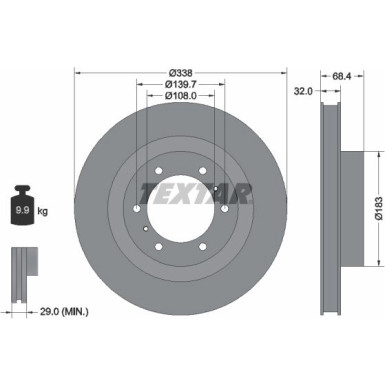 Bremsscheibe 92223903 Bremsscheibe 92223903