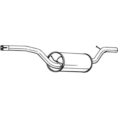 Mittelschalldämpfer 280-251 Mittelschalldämpfer 280-251