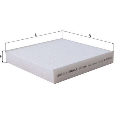 Filter, Innenraumluft LA 1566 Filter, Innenraumluft LA 1566